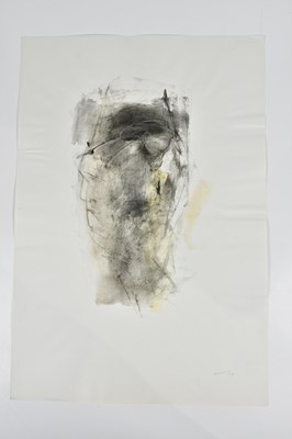 Lot 366 - HARRY OUSEY (1915-1985); watercolour, 'Head',...