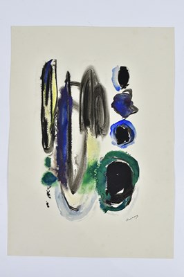 Lot 351 - HARRY OUSEY (1915-1985); watercolour, untitled,...