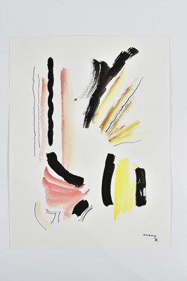 Lot 346 - HARRY OUSEY (1915-1985); watercolour, untitled,...