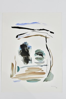 Lot 348 - HARRY OUSEY (1915-1985); watercolour, untitled,...