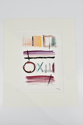 Lot 137 - HARRY OUSEY (1915-1985); watercolour, untitled,...