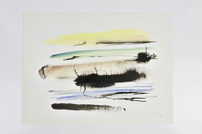 Lot 321 - HARRY OUSEY (1915-1985); watercolour, untitled,...