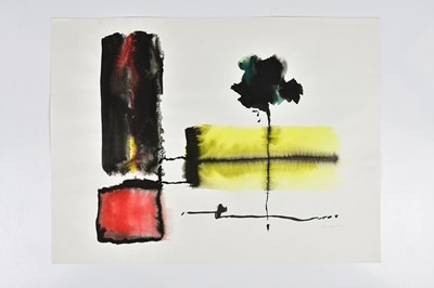 Lot 323 - HARRY OUSEY (1915-1985); watercolour, untitled,...