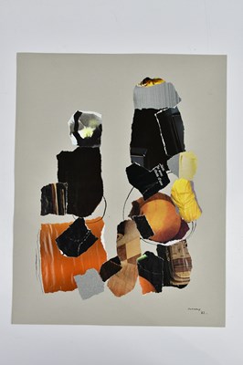 Lot 33 - HARRY OUSEY (1915-1985); collage, untitled,...