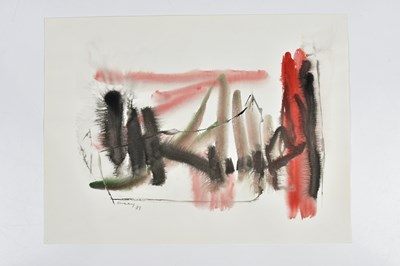 Lot 405 - HARRY OUSEY (1915-1985); watercolour, untitled,...