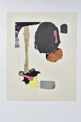 Lot 35 - HARRY OUSEY (1915-1985); collage, untitled,...