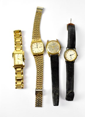 Lot 1145 - Four various fashion wristwatches