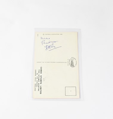 Lot 403 - WORLD CUP 1966; a World Cup Willie postcard...