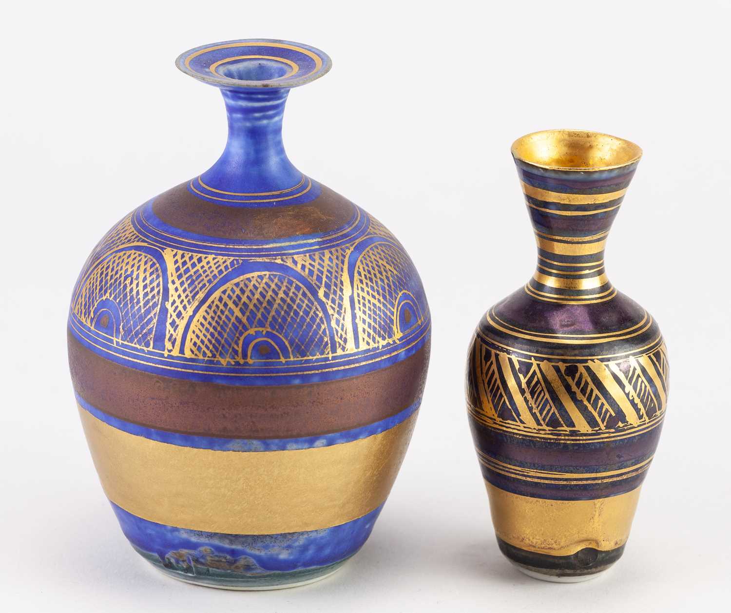 Lot 366 MARY RICH (19402022); a porcelain bottle