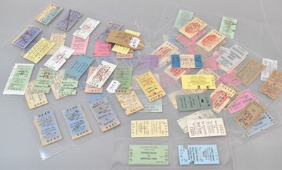 Lot 171 - BLUEBELL RAILWAY; fifty-six tickets, nineteen...