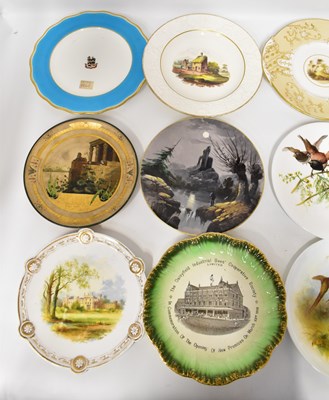 Lot 267 - Various mostly Victorian display plates, to...