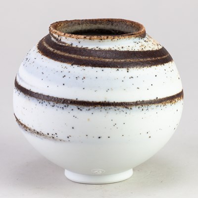 Lot 2 - ADAM BUICK (born 1978); a small porcelain moon...