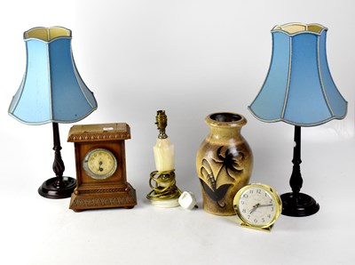 Lot 88 - A pair of table lamps