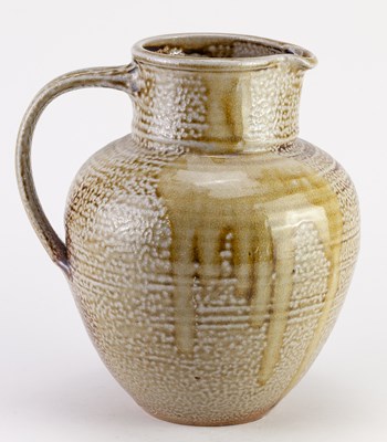 Lot 589 - TERRY DAVIES (born 1961); a salt glazed jug...