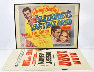 Lot 484 - A 1938 original film poster for "Alexander's...