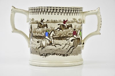 Lot 1520 - A Victorian twin handled "steeple chase" cup,...