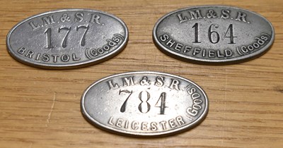 Lot 282 - LM&SR; three assorted tokens/tallies.