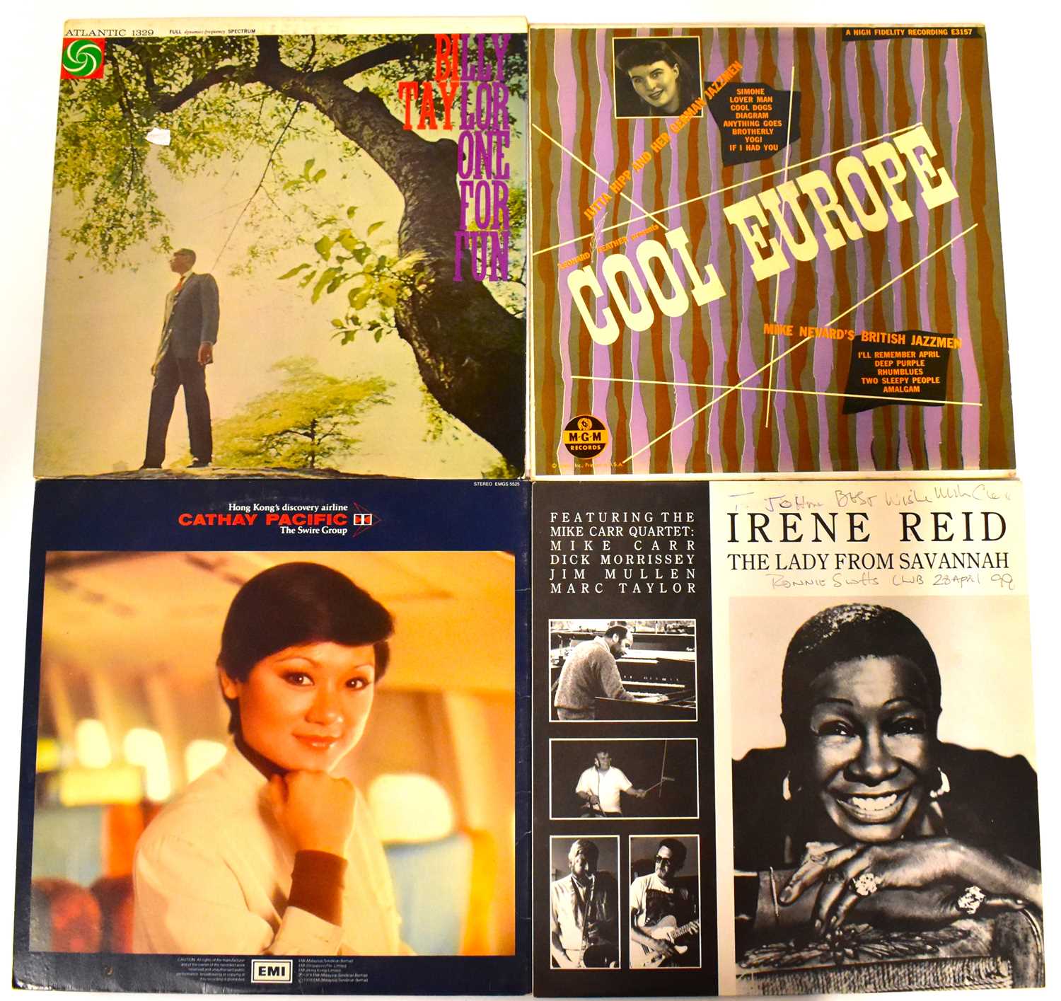 Lot 288 - JAZZ; four albums comprising Irene Reid 'The...