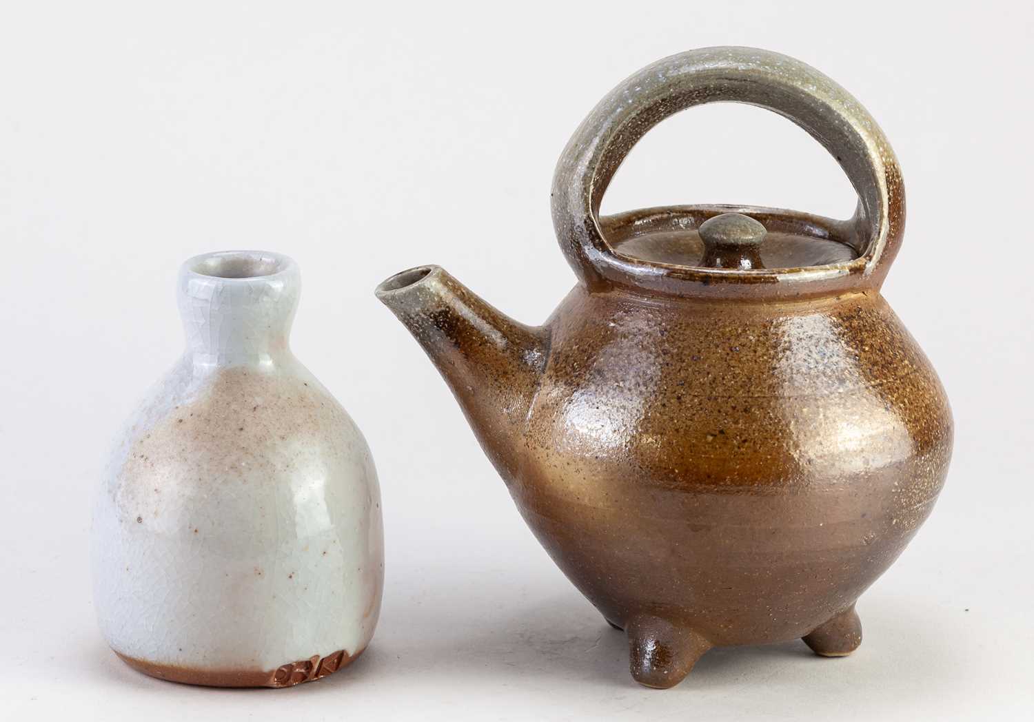 Lot 553 - SVEND BAYER (born 1946); a wood fired...