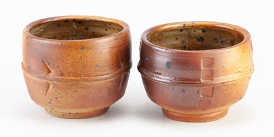 Lot 165 - ERIC ASTOUL (born 1954); a near pair of wood...