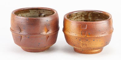 Lot 165 - ERIC ASTOUL (born 1954); a near pair of wood...
