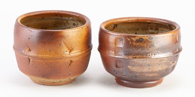 Lot 165 - ERIC ASTOUL (born 1954); a near pair of wood...