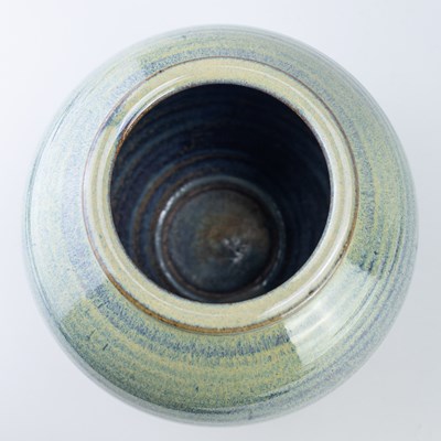 Lot 221 - HUGH MACTAVISH for Argyll Pottery; a globular...