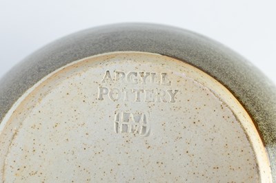 Lot 226 - HUGH MACTAVISH for Argyll Pottery; a pair of...