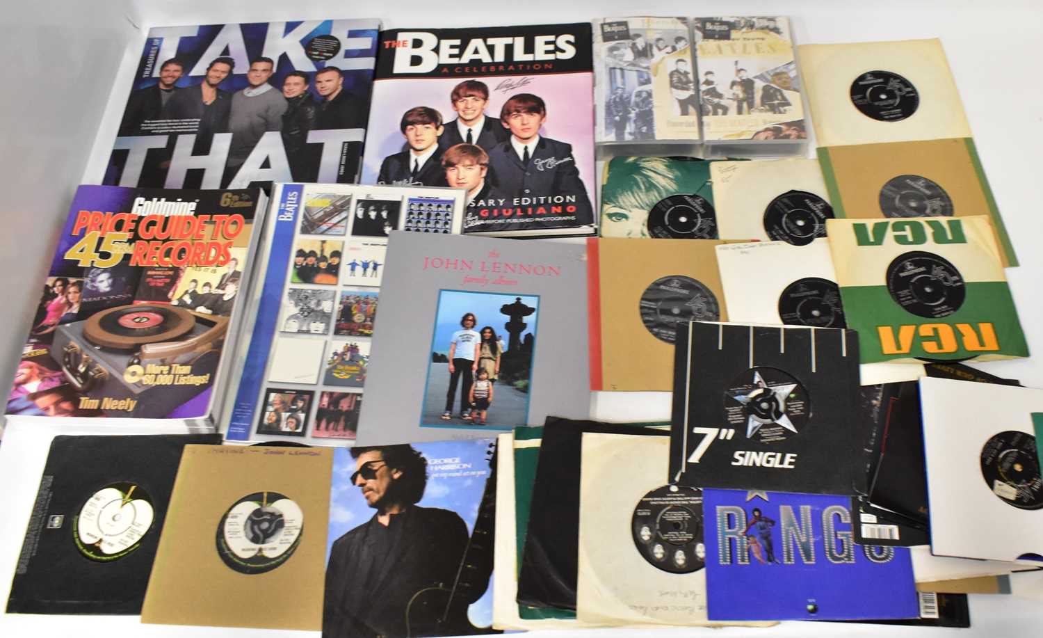 Lot 317 - ROCK & POP; records to include eighteen