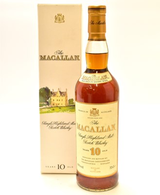 Lot 173 - WHISKY; The Macallan 10 Year Matured in Sherry...