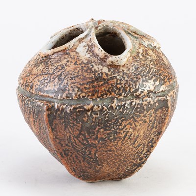 Lot 22 - ALAN WALLWORK (1931-2019); a stoneware seed...