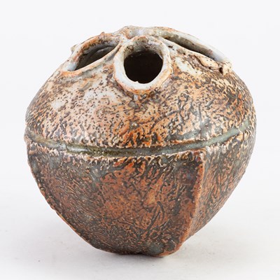 Lot 22 - ALAN WALLWORK (1931-2019); a stoneware seed...