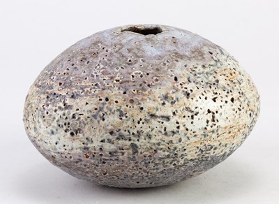 Lot 26 - ALAN WALLWORK (1931-2019); an ovoid stoneware...