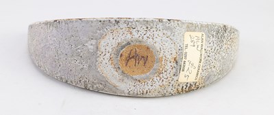 Lot 14 - ALAN WALLWORK (1931-2019); a narrow stoneware...