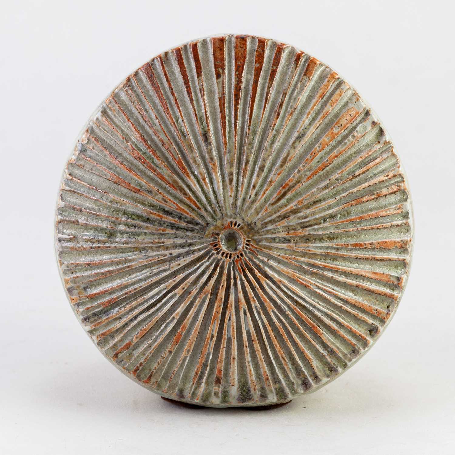 Lot 23 - ALAN WALLWORK (1931-2019); a stoneware seed...