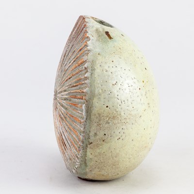 Lot 23 - ALAN WALLWORK (1931-2019); a stoneware seed...