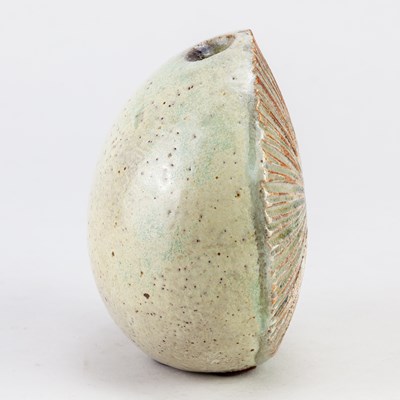 Lot 23 - ALAN WALLWORK (1931-2019); a stoneware seed...