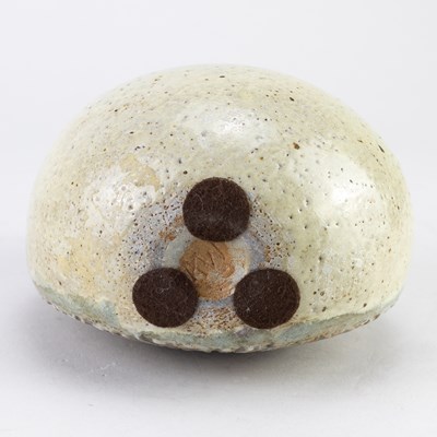 Lot 23 - ALAN WALLWORK (1931-2019); a stoneware seed...