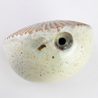 Lot 23 - ALAN WALLWORK (1931-2019); a stoneware seed...