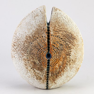 Lot 24 - ALAN WALLWORK (1931-2019); a stoneware split...