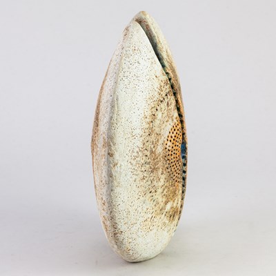 Lot 24 - ALAN WALLWORK (1931-2019); a stoneware split...