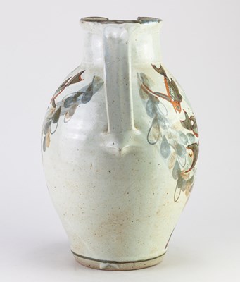 Lot 115 - COLIN KELLAM (born 1942); a tall stoneware jug...