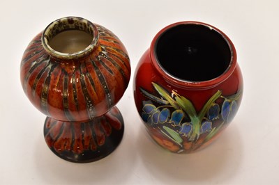 Lot 473 - ANITA HARRIS; a hand painted art pottery vase,...