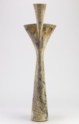 Lot 96 - CHRIS CARTER (born 1945); a tall stoneware...