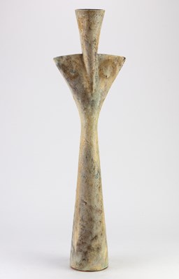 Lot 96 - CHRIS CARTER (born 1945); a tall stoneware...