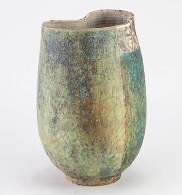 Lot 567 - TONY LAVERICK (born 1961); a stoneware vase...