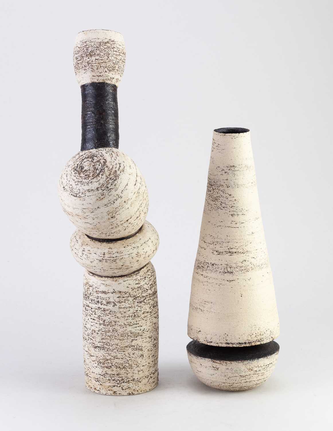 Lot 124 - DAMEON LYNN (born 1972); two stoneware