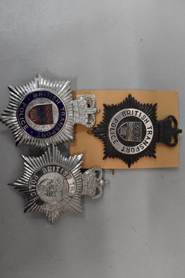 Lot 302 - BRITISH TRANSPORT POLICE; three assorted...