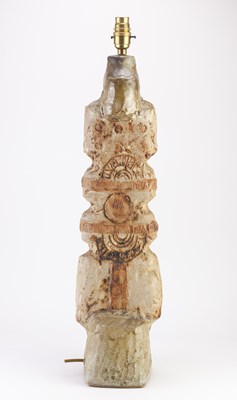 Lot 69 - BERNARD ROOKE (born 1938); a tall stoneware...