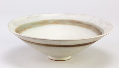 Lot 578 - VAL BARRY (1937-2018); an open stoneware bowl...